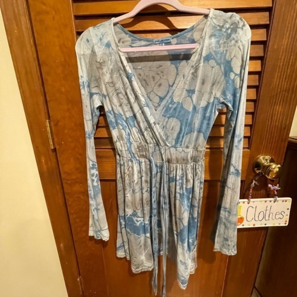 American Buddha tie dye tunic